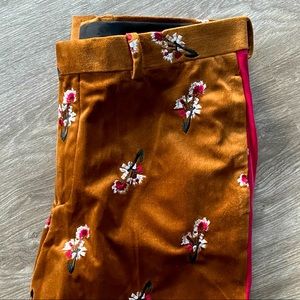 Fun Brown Formal Pants
